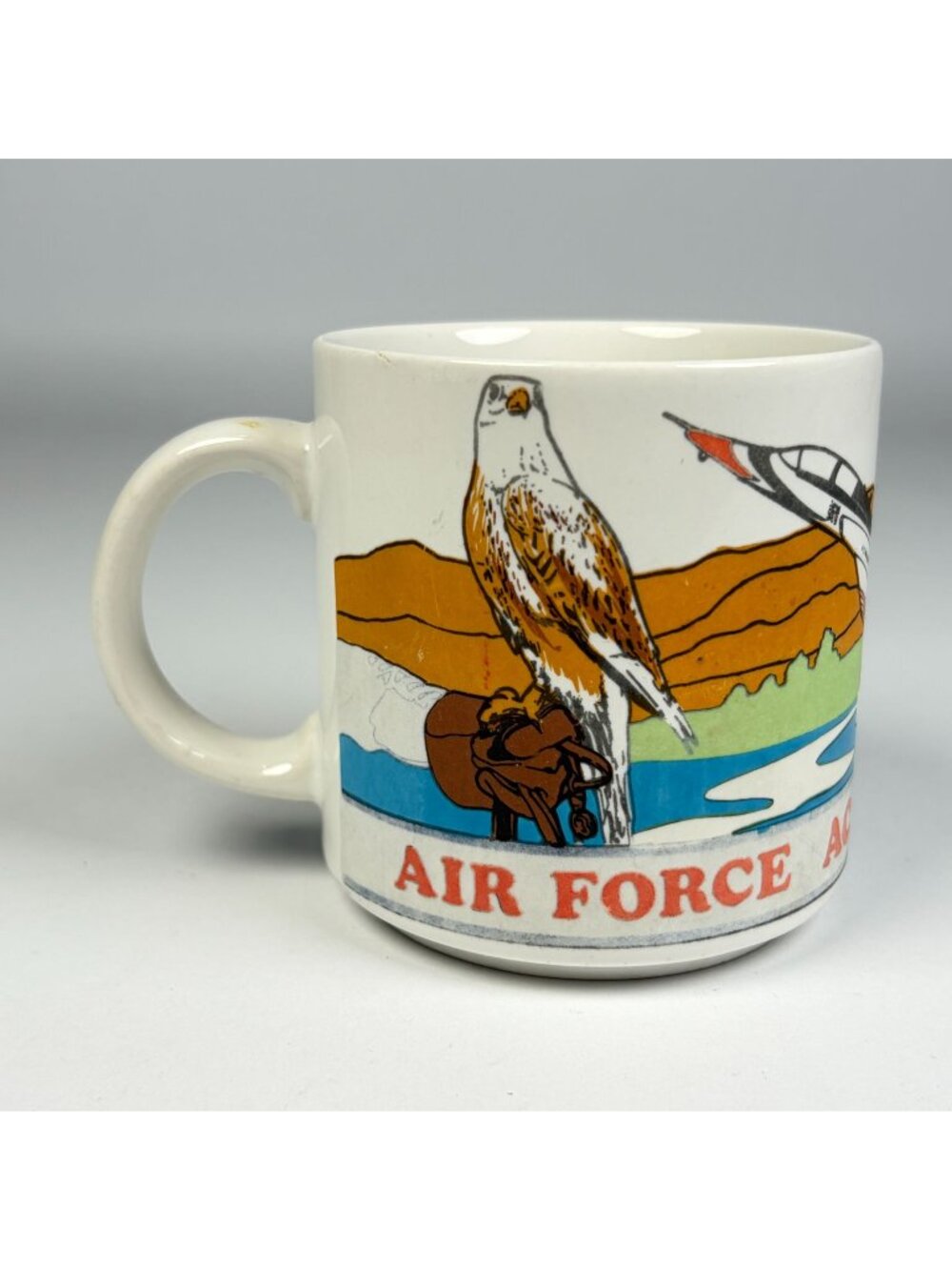 Vintage Air Force Academy Colorado Coffee Mug Ceramic Military Souvenir